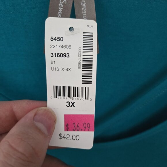 Penningtons NWT 3X Tunic! (26.5" ptp) - Picture 3 of 5